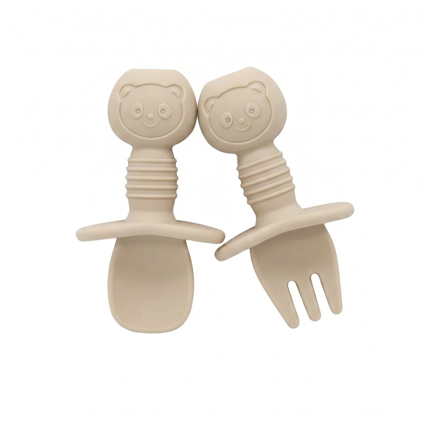 Cubiertos bebé BLW | Primeras comidas silicona