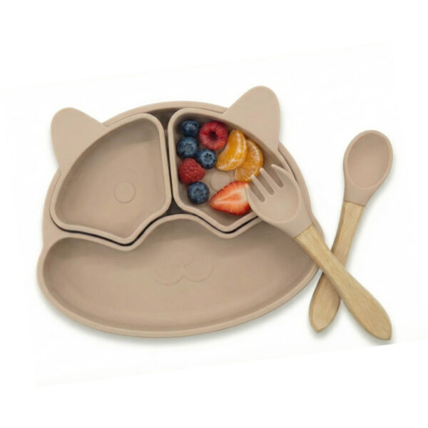 plato infantil mimosito + cubiertos MAIXCHEL
