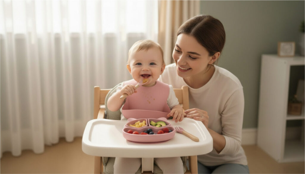 Producto bebe Maixchel para una alimentación segura y divertida