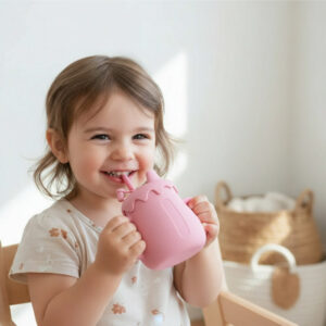 vaso de aprendizaje en silicona 3 en 1 maixchel